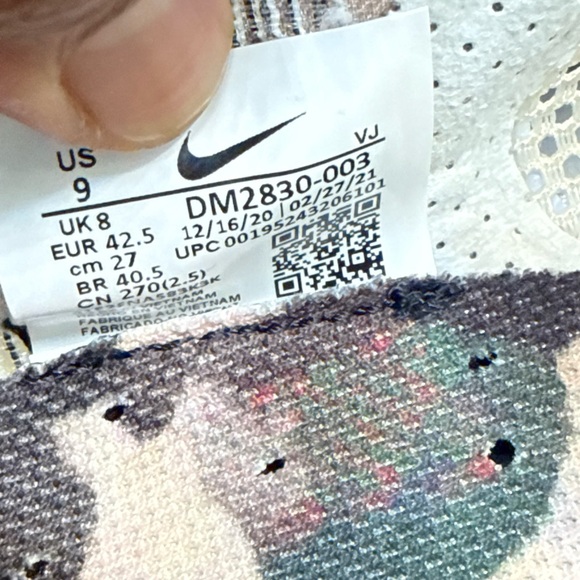 Size 9 - Nike ISPA Flow 2020 Pure Platinum, DM2830-003, Excellent, No Box, Clean - Picture 8 of 10